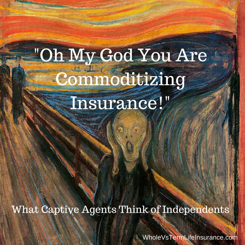 Commoditizing insurance