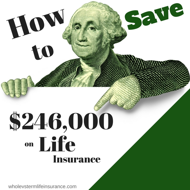 How to Save $246,000 on life insurance