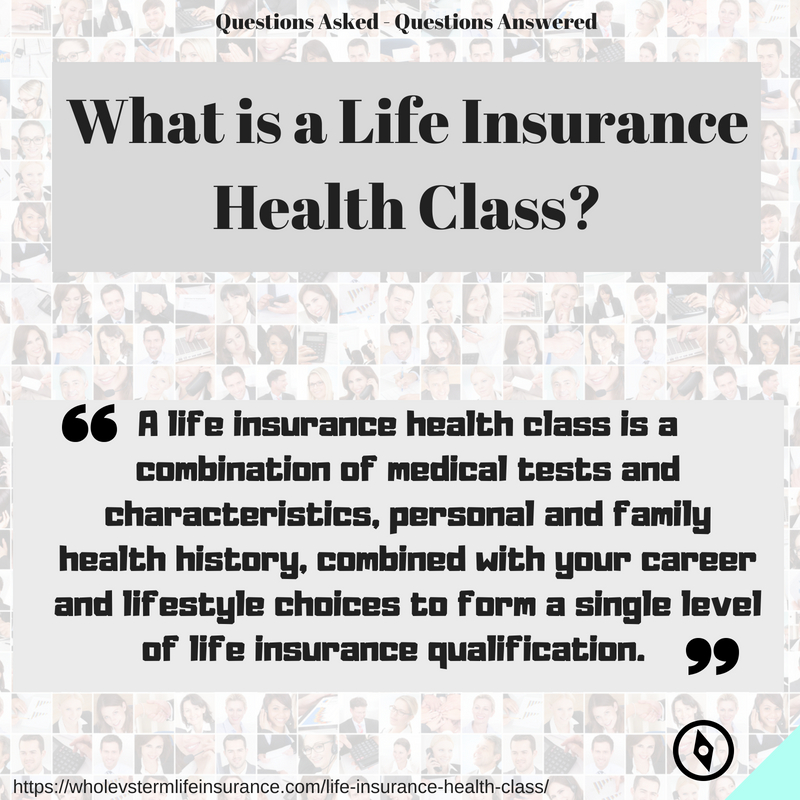 Life Insurance Health Class - Whole Vs Term Life