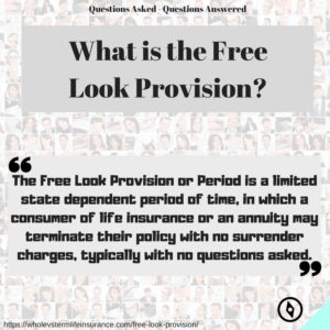 What a Free Look Provision Won #39 t Protect you Against What a Free Look Provision Won #39 t Protect you Against